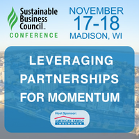 2026 SUSTAINABLE BUSINESS COUNCIL CONFERENCE