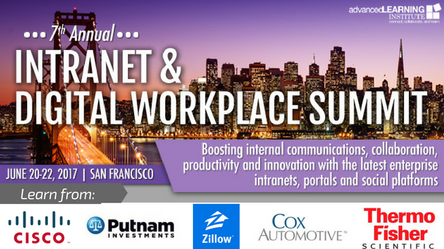 Tara Lagomarsino - 7th Intranet & Digital Workplace Summit