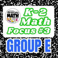 K-2 Math Focus Group E SPRING 2026