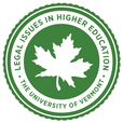 Legal Issues in Higher Education