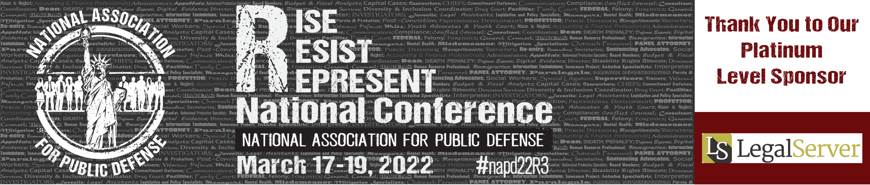NAPD 2022 Rise, Resist, Represent Conference: Full Schedule